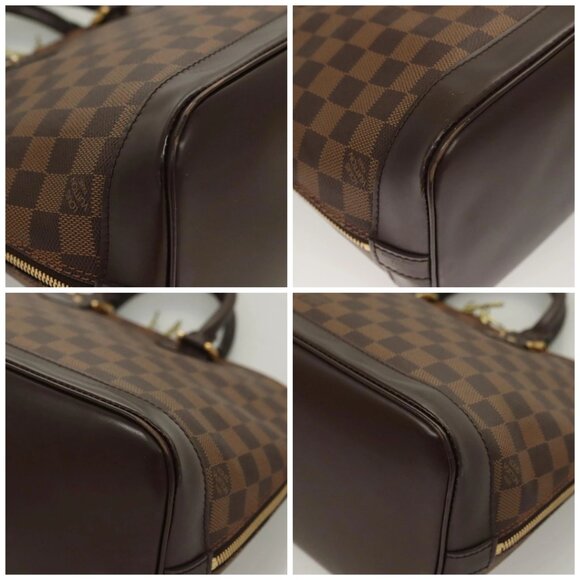 LOUIS VUITTON Damier Ebene Alma Hand Bag - Picture 15 of 15